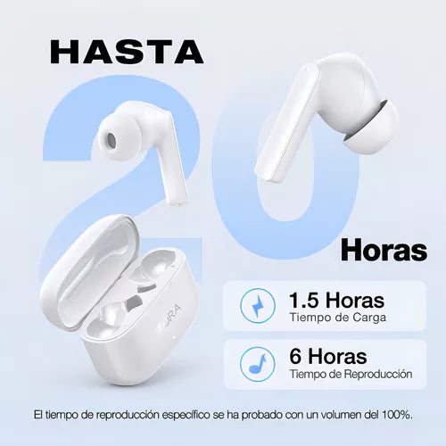 Audífonos Bluetooth In-ear 1Hora AUT206